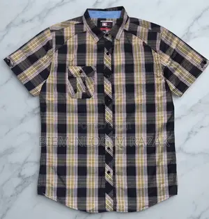 Original Check-Check & Plain Short Sleeve Shirts
