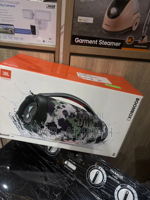 Brand New JBL Boombox 3 Portable Wireless Speaker - 1