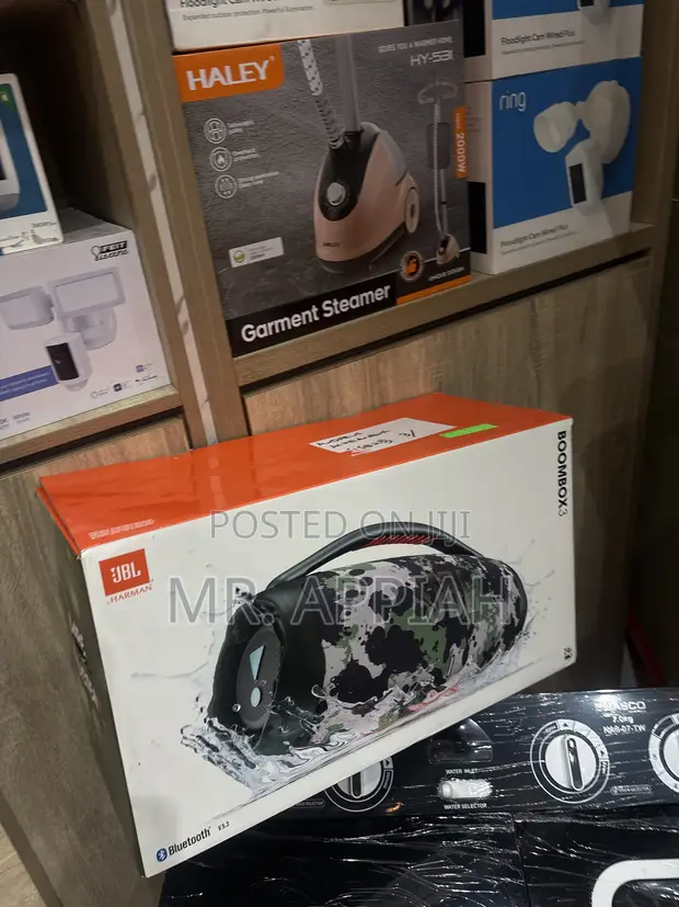 JBL Boombox 3 Bluetooth Speaker - Brand New - 1