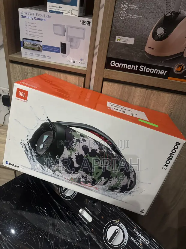 JBL Boombox 3 Wireless Speaker (Waterproof) - 1