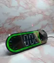 Premium LED Projector Alarm Clock - Black - 2