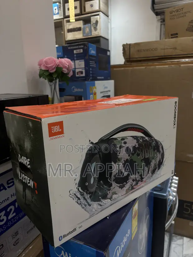 JBL Boombox 3 Wireless Bluetooth Speaker - 1