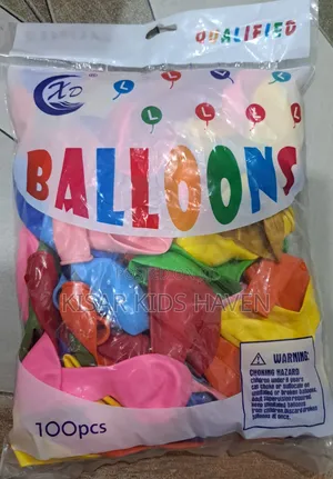Mixed Colours Balloons (100pcs)