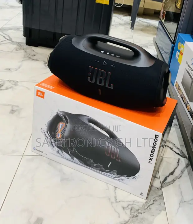 JBL Boombox 4 Portable Bluetooth Speaker - 1