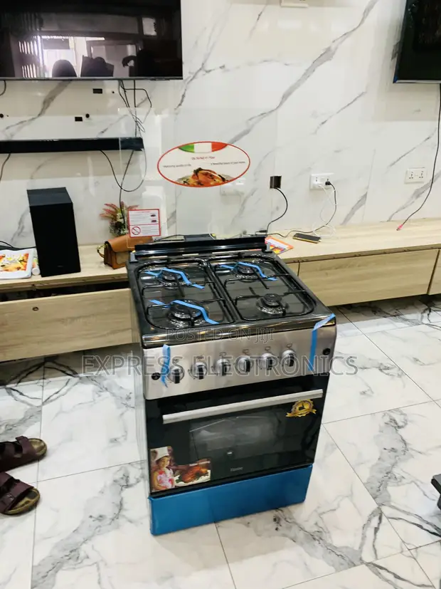 Ferre 6060 Gas Cooker Oven - 4 Burner - 1