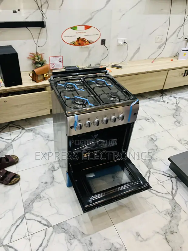 New 60/60 Gas Cooker with Oven - 4 Burners - 1
