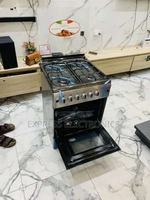 New 60/60 Gas Cooker with Oven - 4 Burners