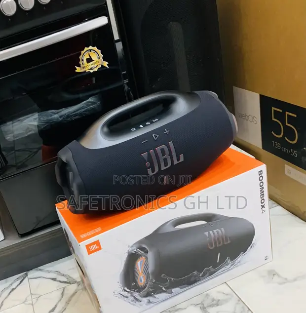 JBL Boombox 4 Portable Bluetooth Speaker - 1