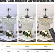 Fresh Air Circulation Chandelier Fan Light - 2