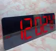 16" Premium Digital Wall-Mounted LCD Clock with Night Light - 3