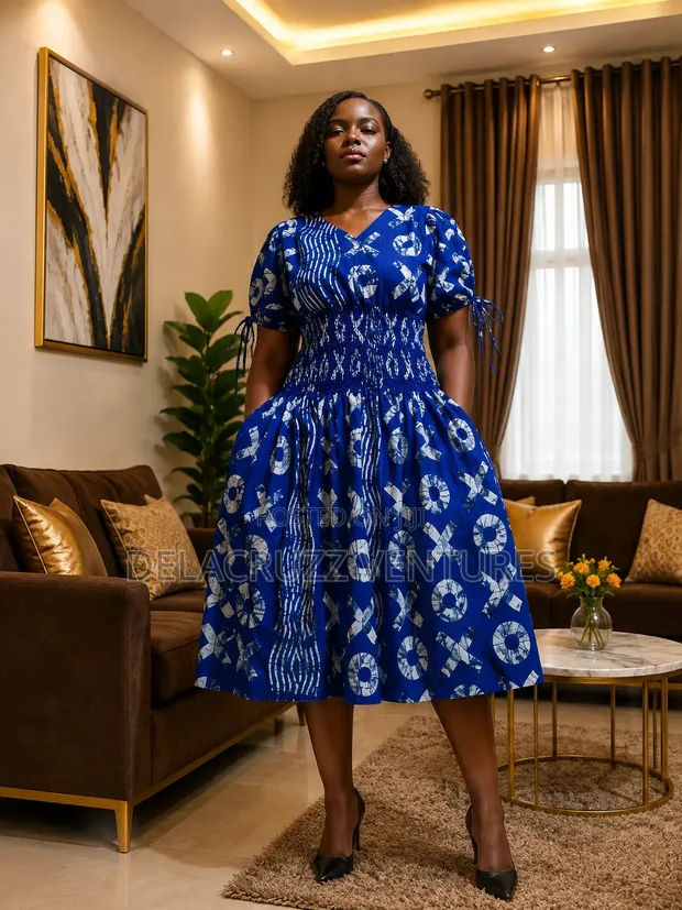 Ankara African Print Dress - Wholesale Clearance - 1