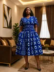 Ankara African Print Dress - Wholesale Clearance - 1