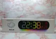 13-Inch RGB Ambient Light LED Wall Clock with Remote - 1