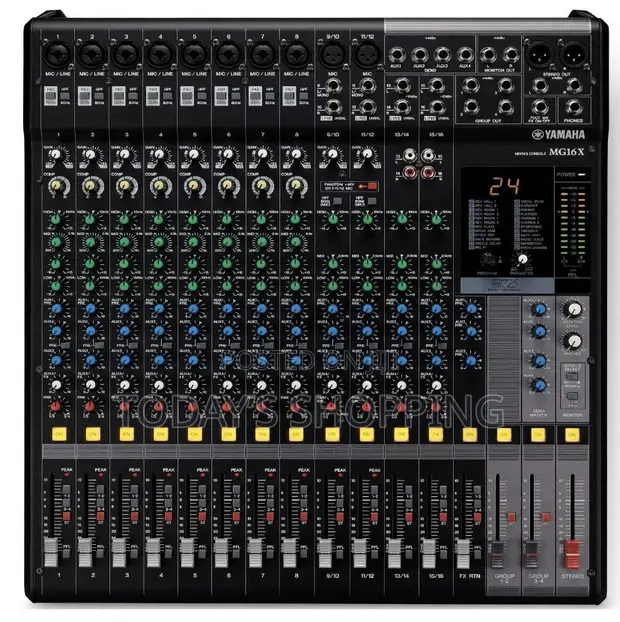 Yamaha MG16X 16-Channel Professional Mixer with Effects - 1