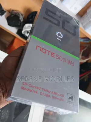 New Infinix Note 50s 256GB Black
