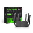 DNXT WR950 Wi-Fi 6 4G/5G LTE Rechargeable Router - 1