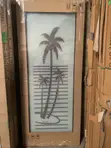 Brand New Bathroom & Toilet Doors (Black Glass) - 2