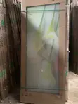 Brand New Bathroom & Toilet Doors (Black Glass) - 4