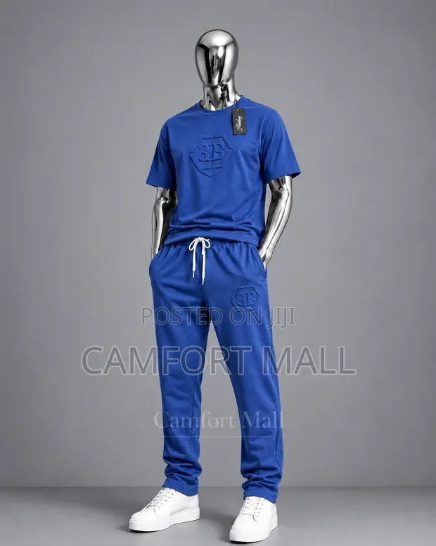 Men's Two-Piece Casual Tracksuit Set - 1