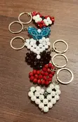 Handmade Beaded Keychain/Keyholder - 1