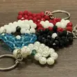 Handmade Beaded Keychain/Keyholder - 2
