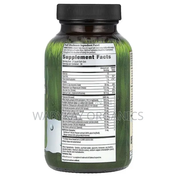 Milk Thistle Liver Detox - Irwin Naturals - 1