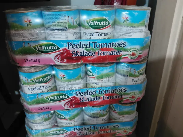 Original Valfrutta Peeled Tomatoes - 400g x 12 Pack - 1