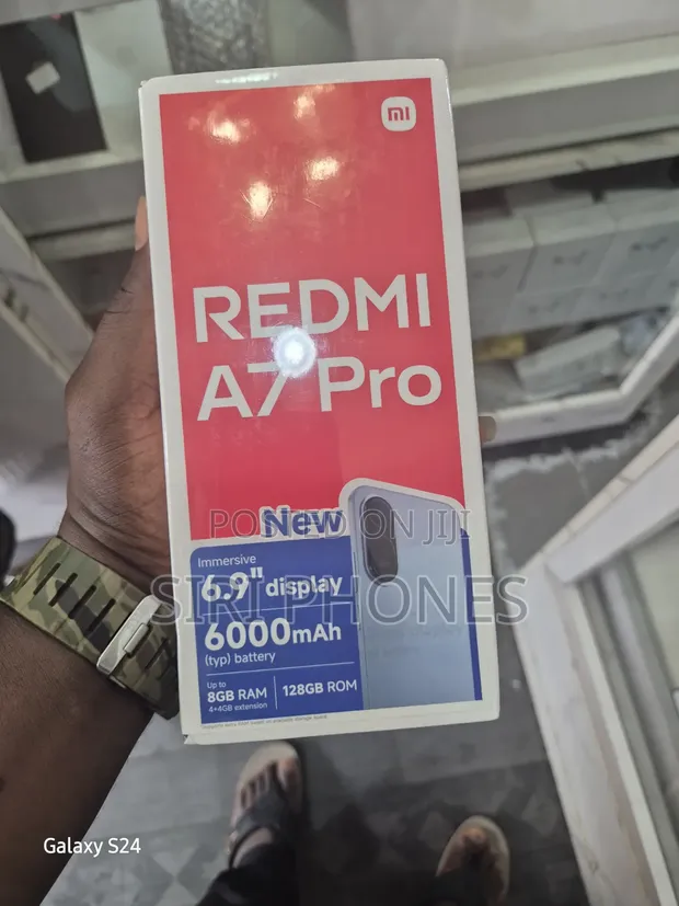 New Xiaomi Redmi A7 Pro 128GB Black - 1
