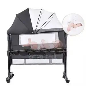 Baby Cradle Bedside Crib with Mosquito Net