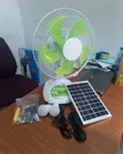 Rechargeable Solar Fan - Portable with Solar Charging - 1