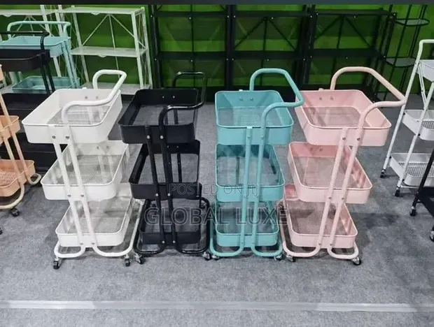 A&S Kitchen Trolley - Multipurpose Storage Cart - 1