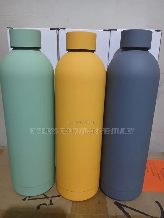 Silicone Vacuum Insulated Water Bottle - 750ml - 1