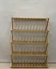 Wooden Folding Shoe Rack - 2