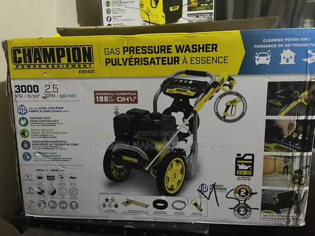Champion Power Equipment Gas Pressure Washer - 1