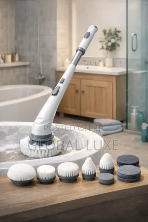 Electric Spin Scrubber - Cordless Bathroom & Home Cleaning Brush
