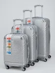 Early Bird Plastic Luggage Bags - 3 Pieces - 1