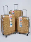 Early Bird Plastic Luggage Bags - 3 Pieces - 2