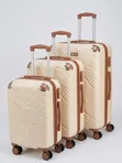 Early Bird Plastic Luggage Bags - 3 Pieces - 3