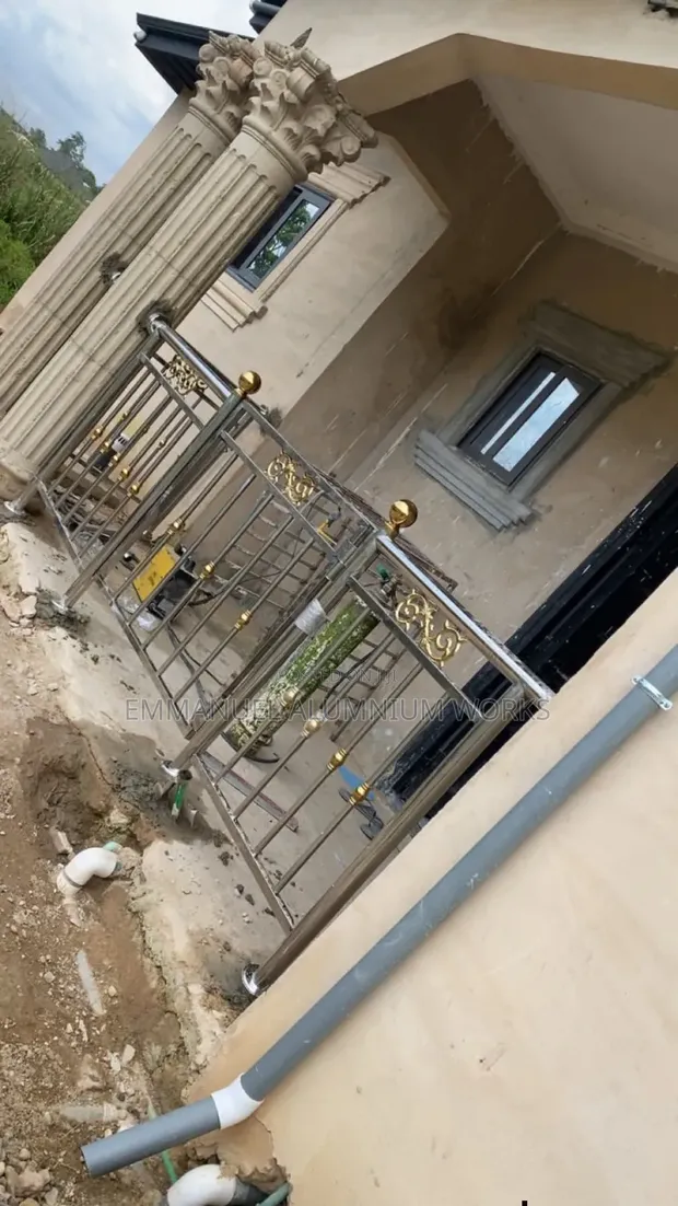 C26 Gold Design One Stainless Balustrade - 1