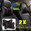 Car Headrest Neck Pillow Support - Universal Fit - 2