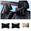 Car Headrest Neck Pillow Support - Universal Fit - 3