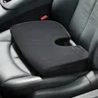 Car & Office Seat Cushion - Velvet Cover, Breathable Pain Relief Pad - 1