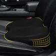 Car & Office Seat Cushion - Velvet Cover, Breathable Pain Relief Pad - 2