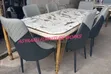 Quality Marble Top 6-Seater Dining Set - 1