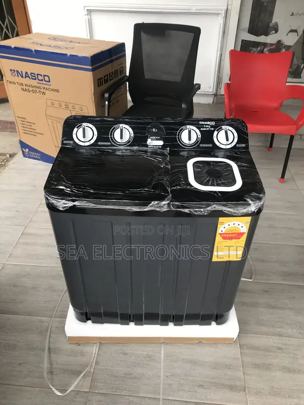 Nasco 7kg Twin Tub Washing Machine - Brand New - 1