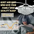 Crystal Chandelier Ceiling Fan with Remote - 1
