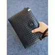 Men's Woven Leather Business Clutch - 2