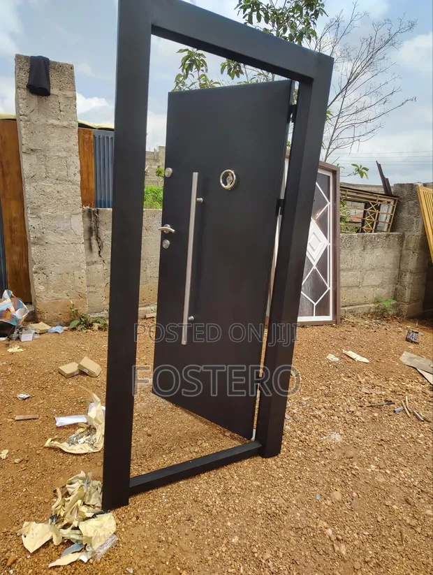 Made in Ghana Steel Security Door - 1