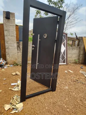 Made in Ghana Steel Security Door