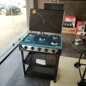 Brand New Decakila 5 Burner Gas Stove with Shelf